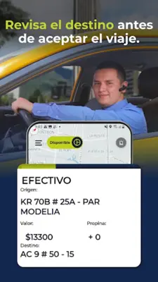 Taxis Libres App - Conductor android App screenshot 3